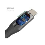 Cabo Smartphone Hrebos Cb-301c Usb Tipo C 1.2m Preto