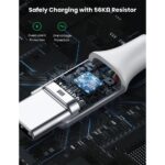 Cabo Smartphone Ugreen Usb-a/usb-c 3a Us288 2m Prata