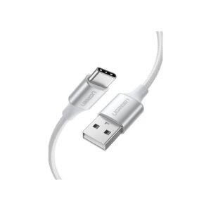 Cabo Smartphone Ugreen Usb-a/usb-c 3a Us288 2m Prata