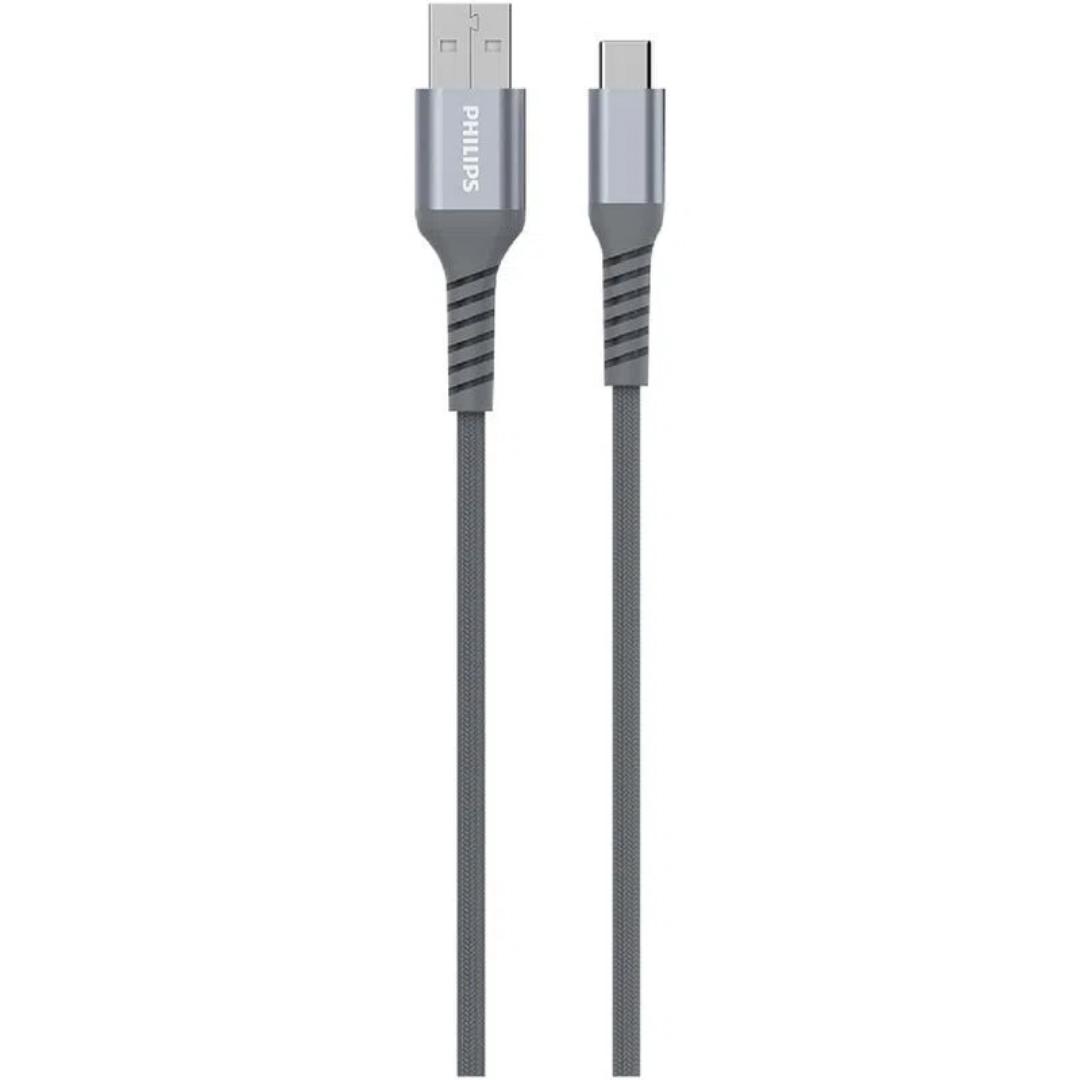 Cabo Philips Carrgeador Smarphone Tipo C Dlc4543a 3a 1,25m