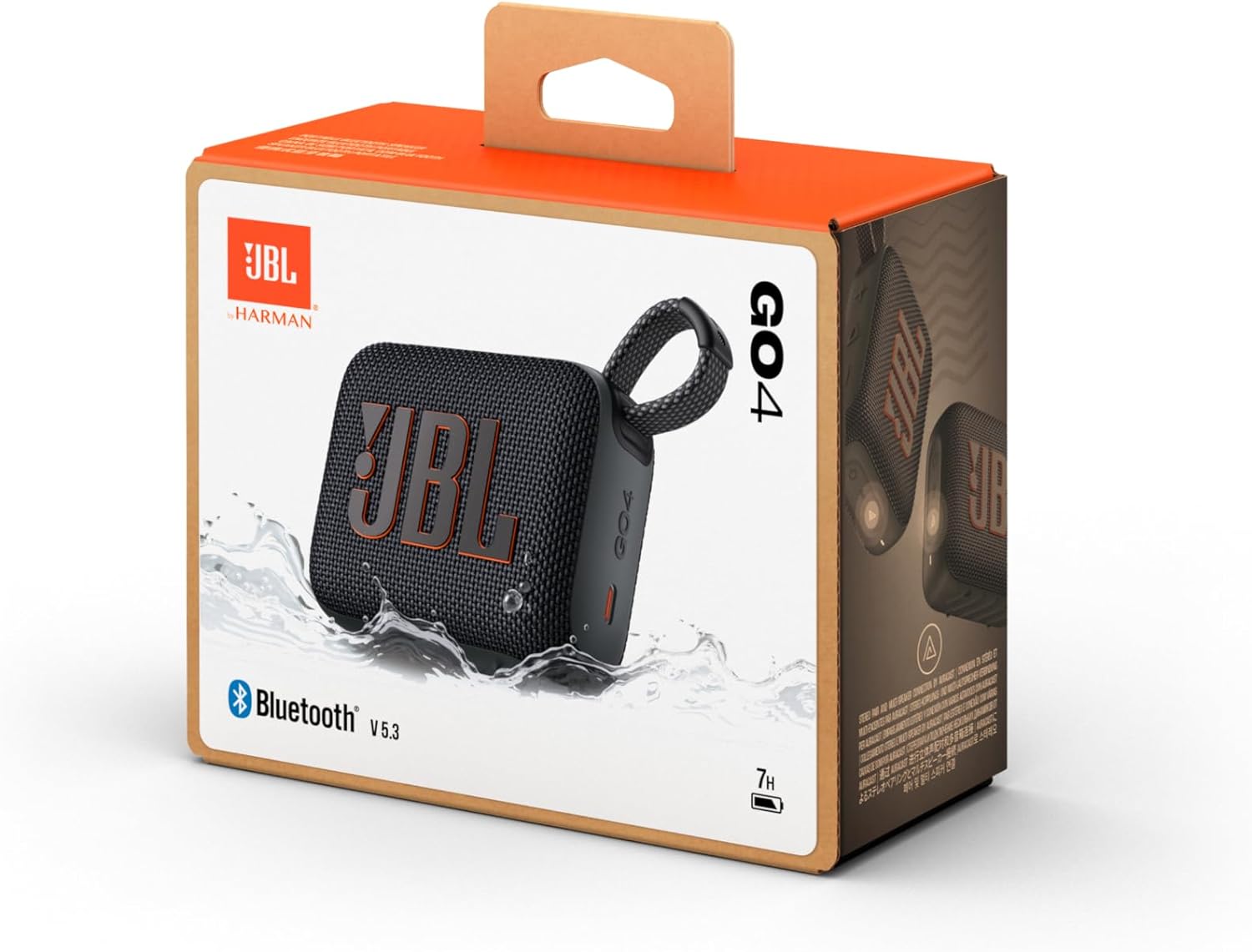 Caixa De Som Bluetooth Jbl Go4 Ipx7, Original À Prova D'água