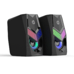 Caixa De Som Hp Dhe-6000 Rgb, Conexão Usb, Estéreo 6w