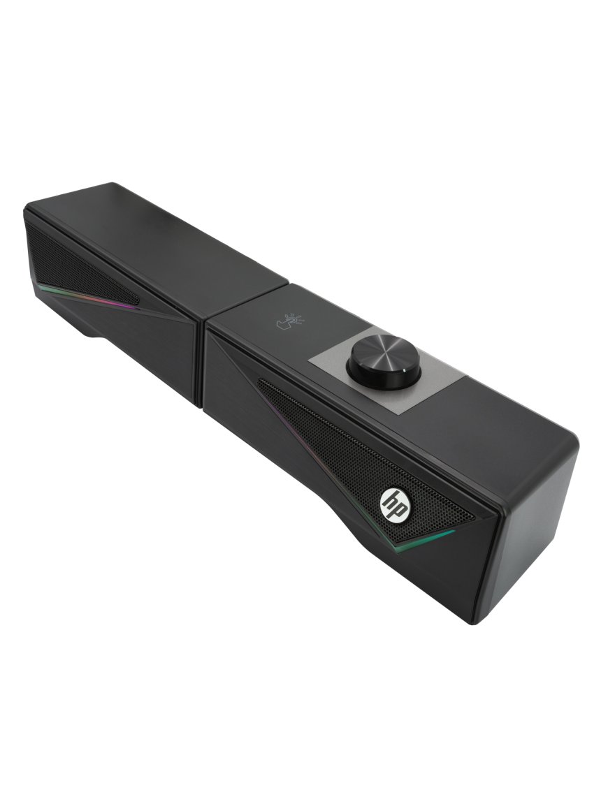Caixa De Som Soundbar Hp Dhe-6005 Rgb Conexão Usb Led Rgb