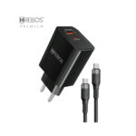 Carregador De Parede Hrebos CRG-154CC Power Turbo 20w Com Cabo Tipo C
