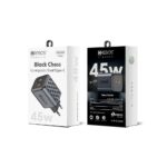 Carregador Smart Hrebos Crg-218 Turbo 45w Dual Usb-c Preto