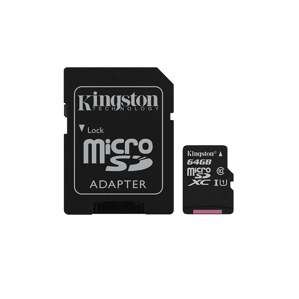 Cartão De Memória Micro Sd Kingston Canvas Select Plus 64gb