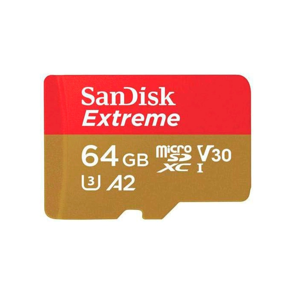 Cartão De Memória Sandisk Extreme 64gb 170-80mb Microsdxc