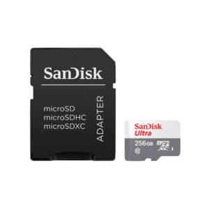 Cartão De Memória Sandisk Ultra Adp Sd 256gb 100mb/s