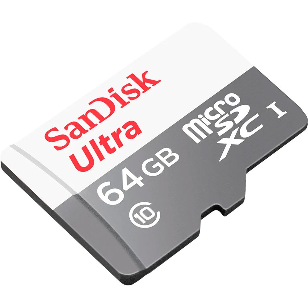 Cartão Memória Microsd Sandisk Ultra 64gb 100mb/s Classe 10
