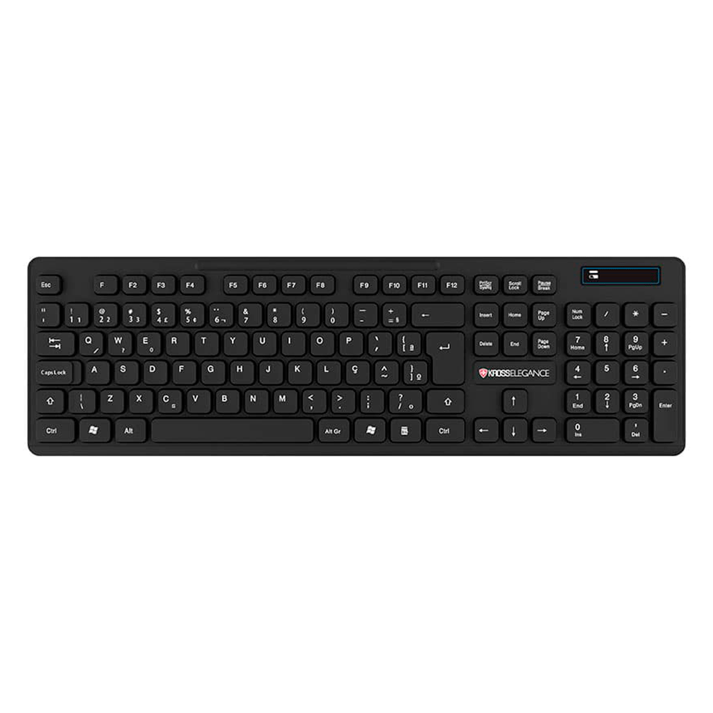 Combo Teclado E Mouse sem Fio Wirel Ke-km558 Kross Elegance