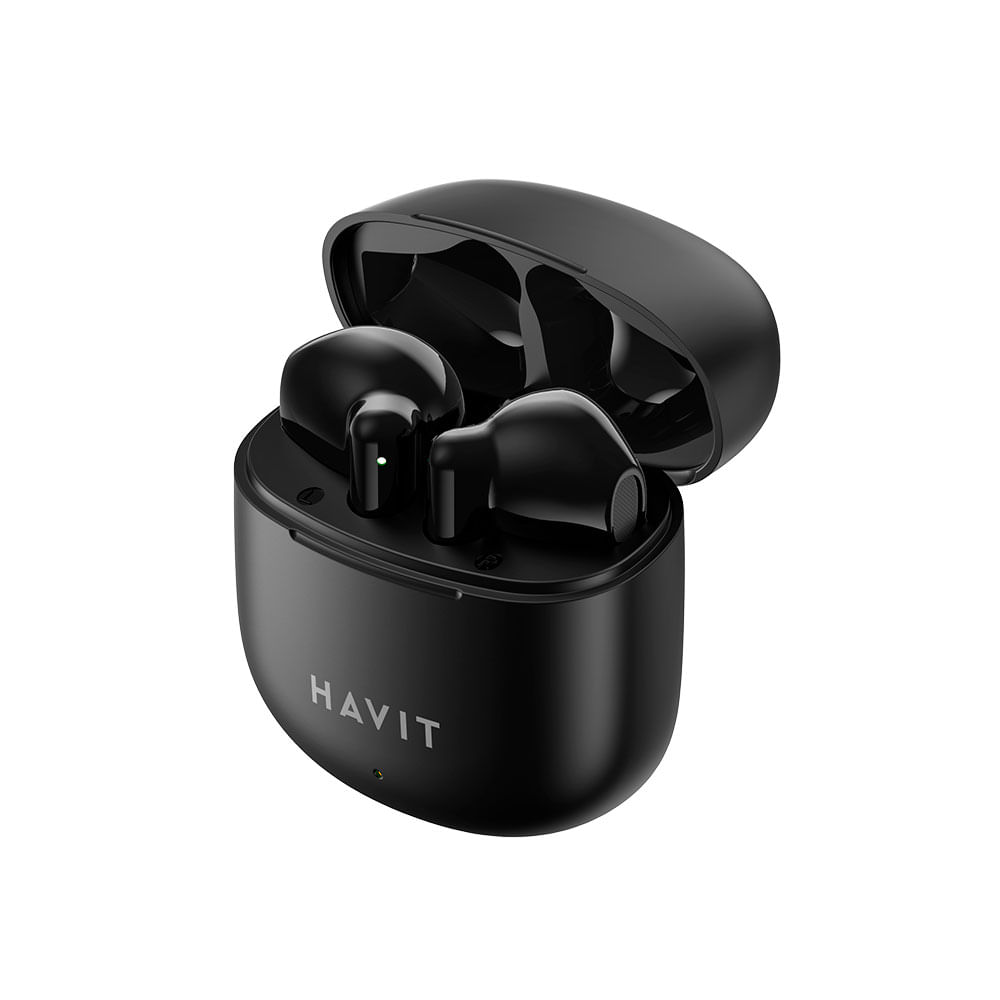 Earphone Fone de Ouvido Bluetooth Tws Havit Tw976 Preto