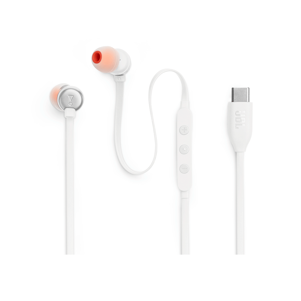 Earphone Fone De Ouvido Jbl Tune 310 C Usb-tipo-c Branco