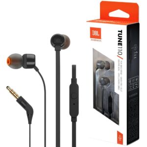 Earphone Fone De Ouvido Jbl Tune 110 Intra-auricular Com Fio Original