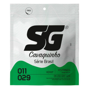 Encordoamento Cavaquinho Sg Serie Brasil Tensão Alta 0.11