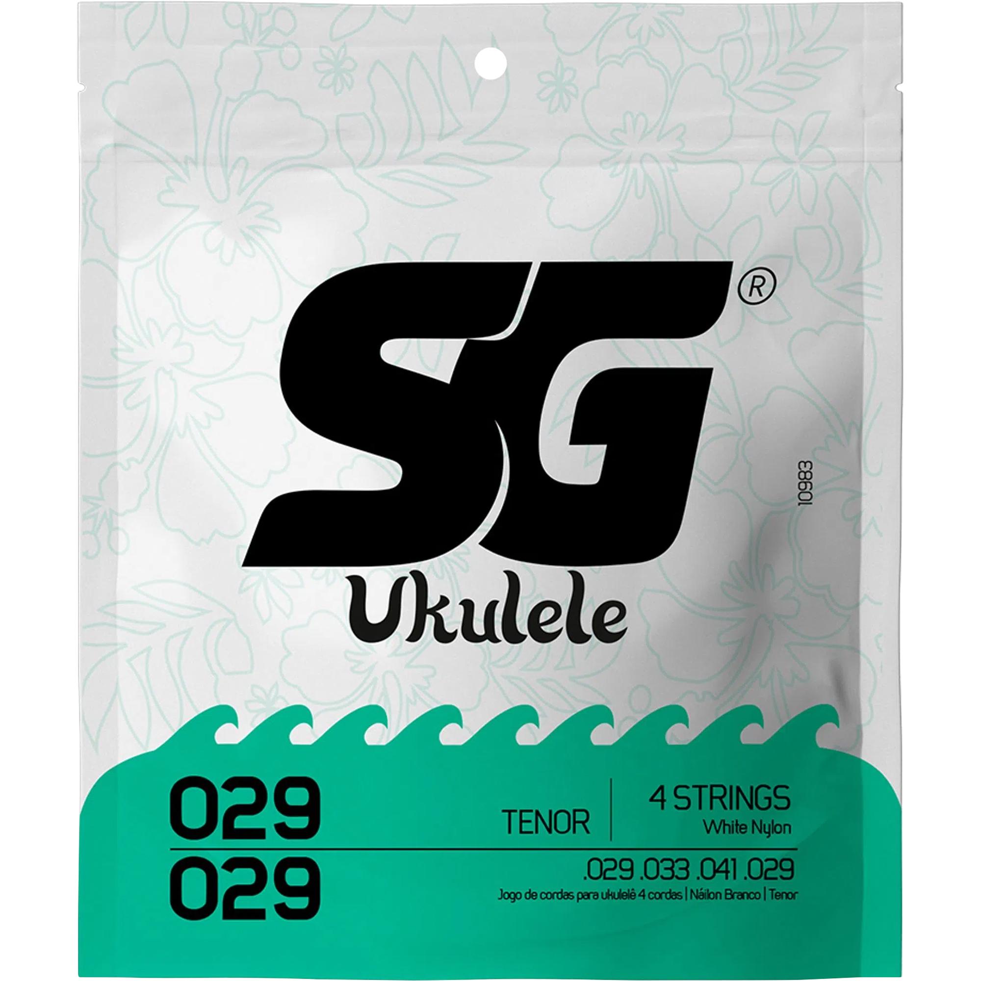 Encordoamento Cordas SG Nylon P/ukulele Tenor 0.029