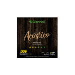 Encordoamento Corda Violão Aço Giannini Acústico 0.9