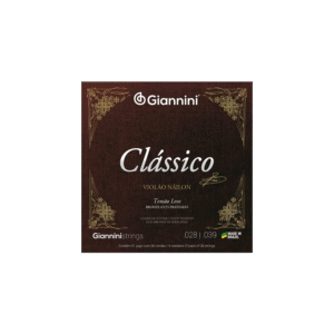 Encordoamento Violão Nylon Giannini Tensão Leve Clássico