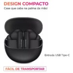 Earphone Fone De Ouvido Eardbud Bluetooth Aiwa Aws-eb-04-b Ipx4 Preto