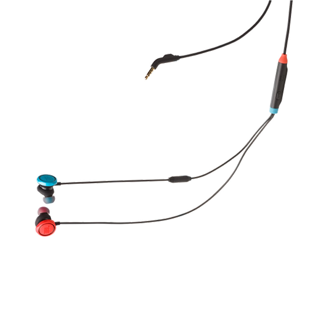Earphone Fone de Ouvido Gamer Com Fio Jbl Quantum 50n - Azul E Vermelho