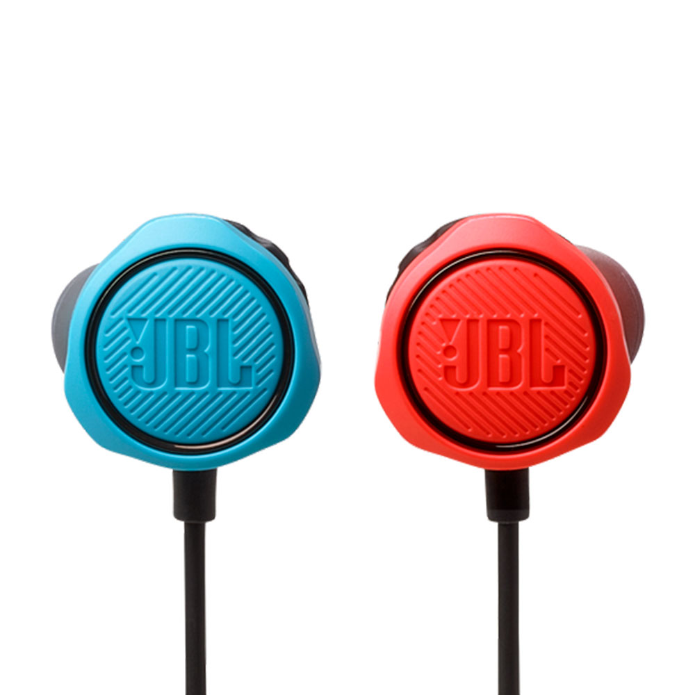 Earphone Fone de Ouvido Gamer Com Fio Jbl Quantum 50n - Azul E Vermelho
