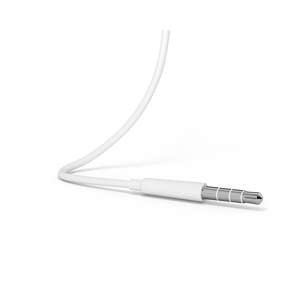 Earphone Fone De Ouvido P2 In Ear Com Microfone Hp Dhe-7000 Branco