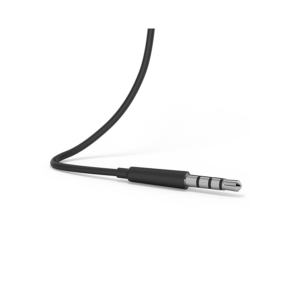 Earphone Fone De Ouvido P2 In Ear Com Microfone Hp Dhe-7000 Preto