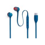 Earphone Fone De Ouvido Jbl C/ Fio 310c Driver 9mm Usb-c Azul