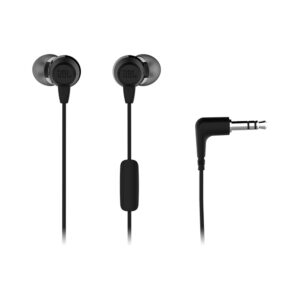 Earphone Fones De Ouvido Com Mic Jbl C50hi Cor Preto Original