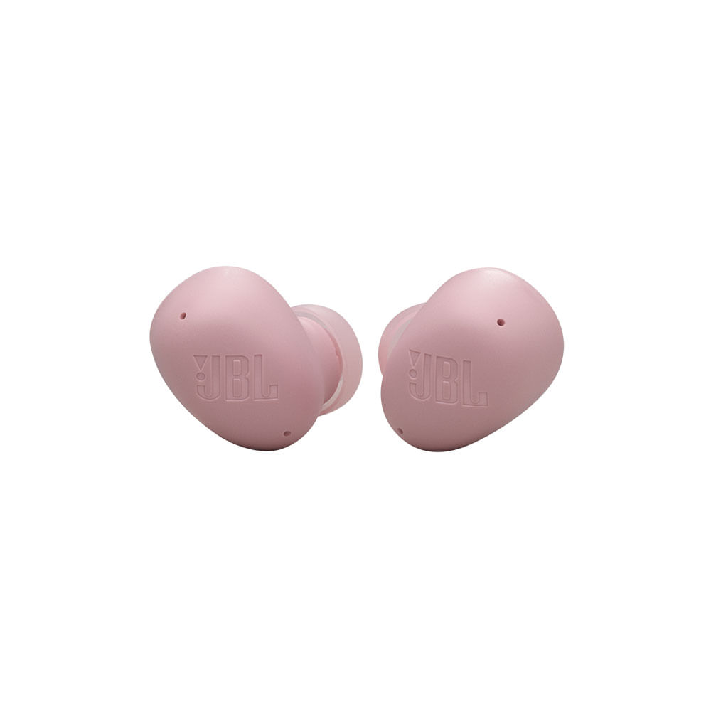Earphone Fone De Ouvido Bluetooth Jbl Wave Buds 2 Rosa Original Nf