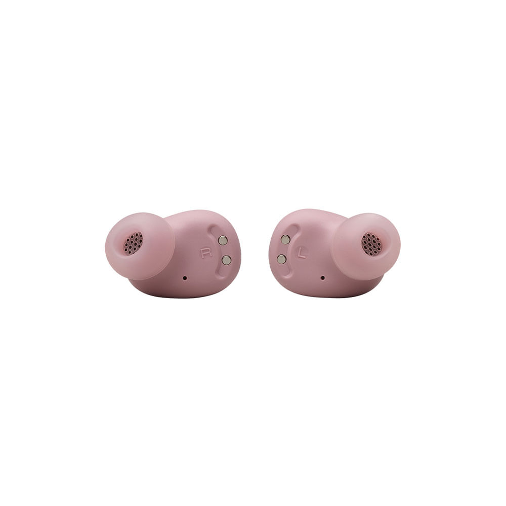 Earphone Fone De Ouvido Bluetooth Jbl Wave Buds 2 Rosa Original Nf