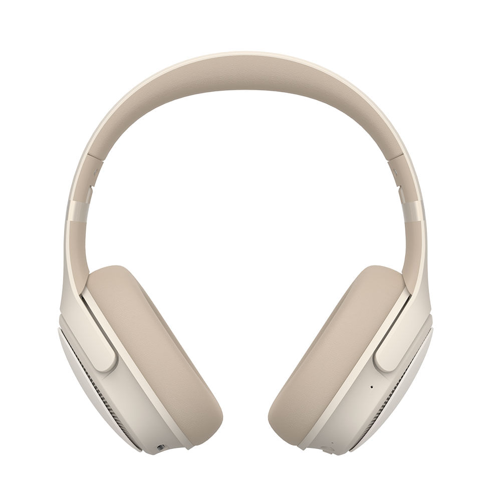 Headphone Fone de Ouvido Bluetooth 5.3 Havit H630bt Até 55 Horas Bege