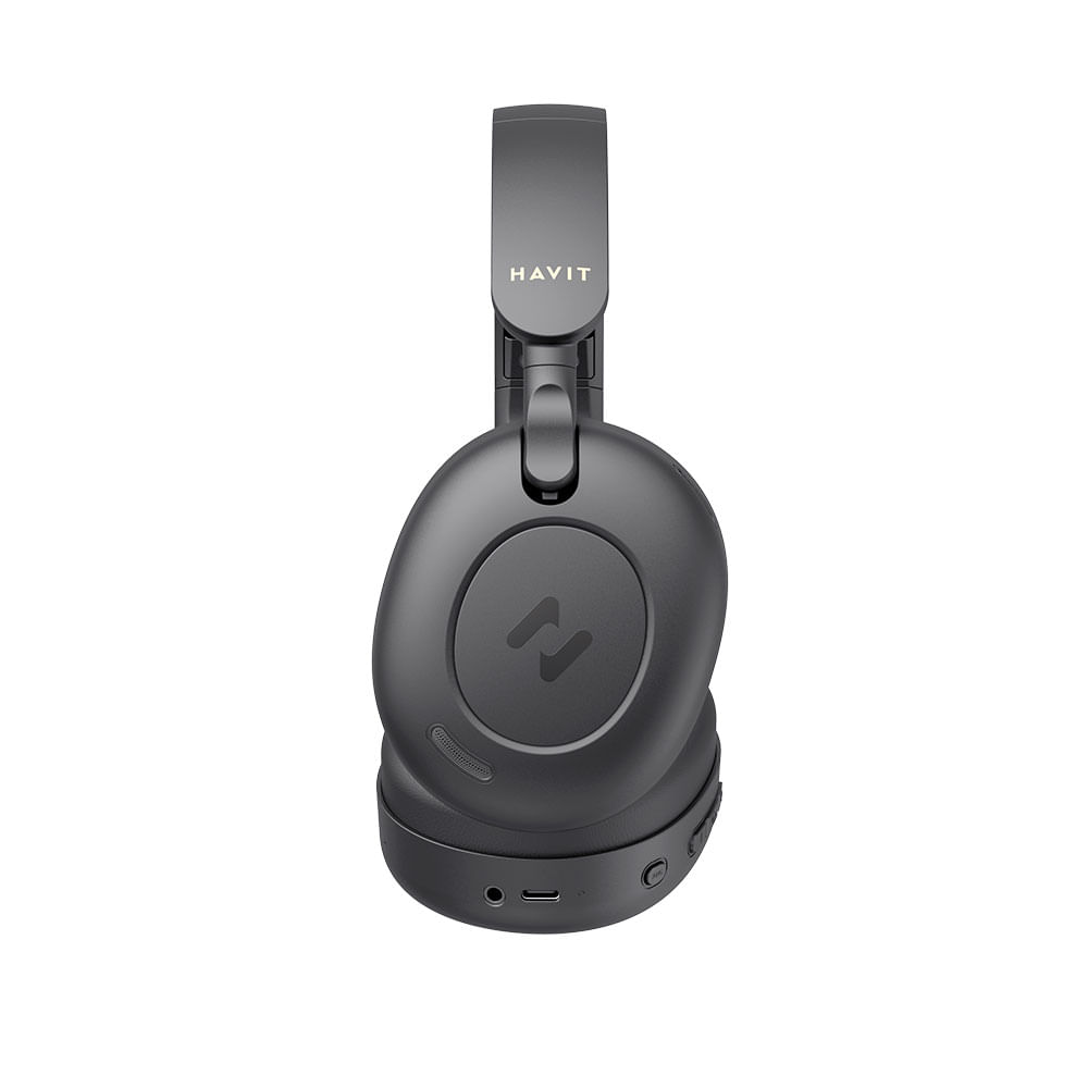 Headphone Fone de Ouvido Havit H655bt Anc Hibrido Bluetooth 5.3 Multiponto