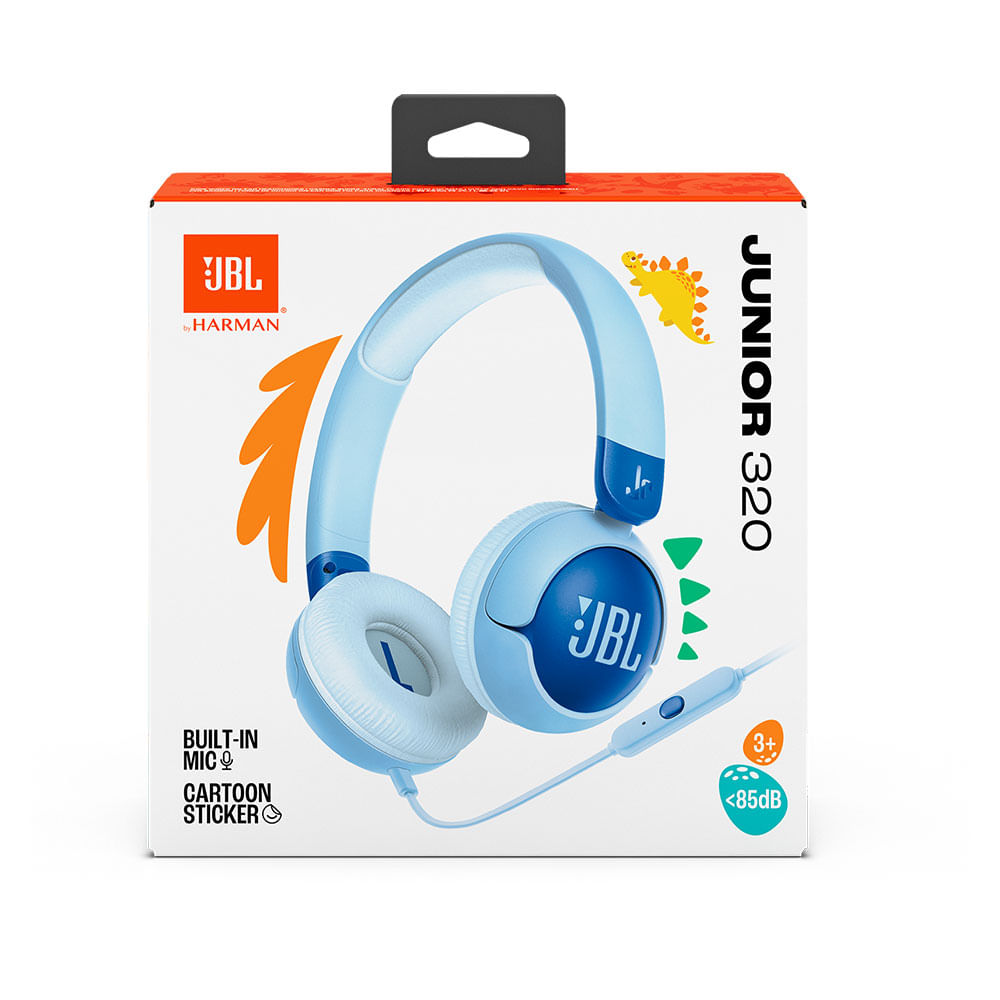 Headphone Fone De Ouvido Com Fio Infantil Jbl 320 Junior Original