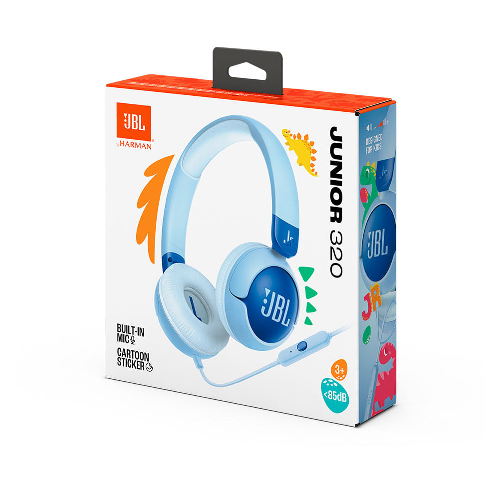 Headphone Fone De Ouvido Com Fio Infantil Jbl 320 Junior Original
