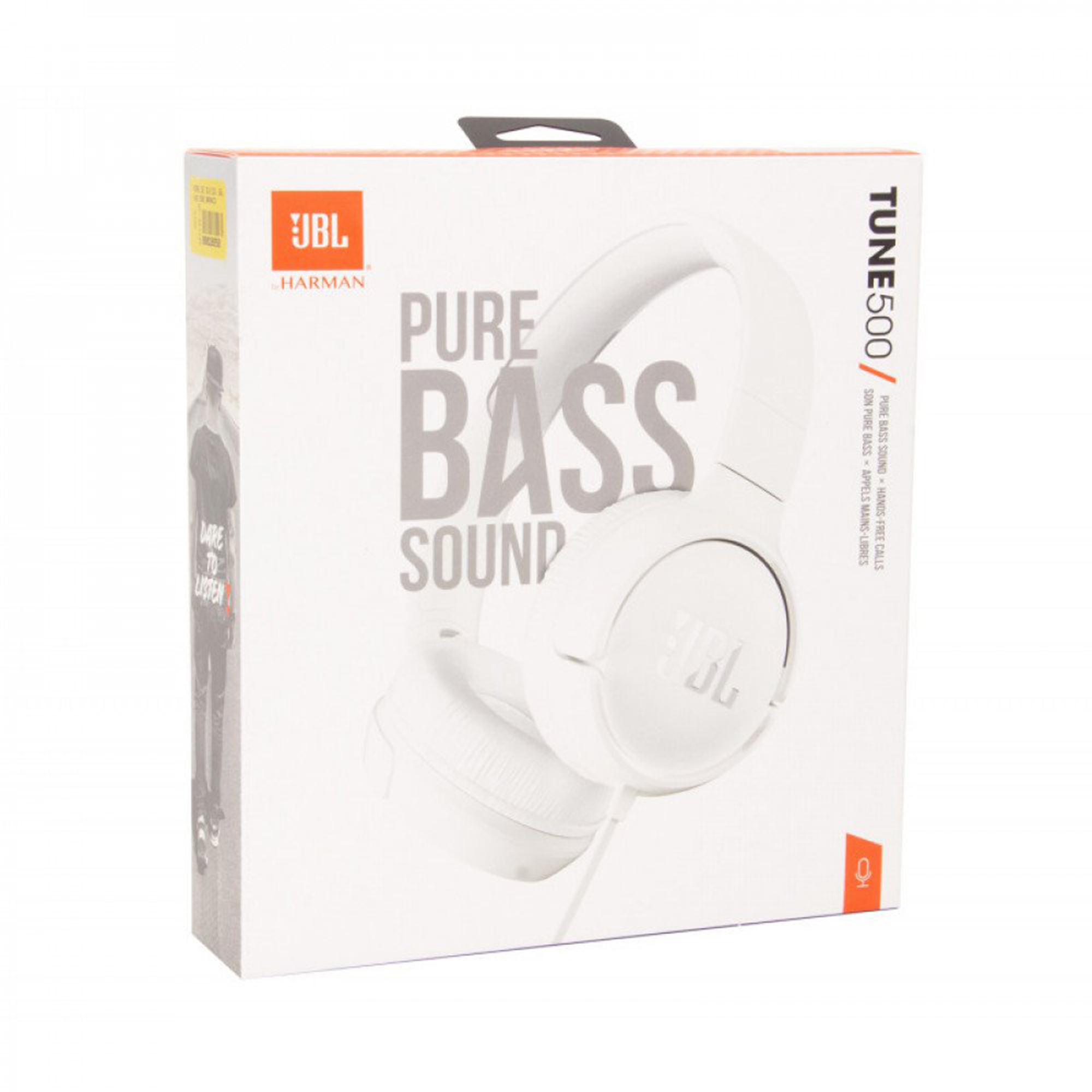 Headphone Fone de Ouvido Jbl Tune 500 Branco C Fio Original Com Nota Fiscal