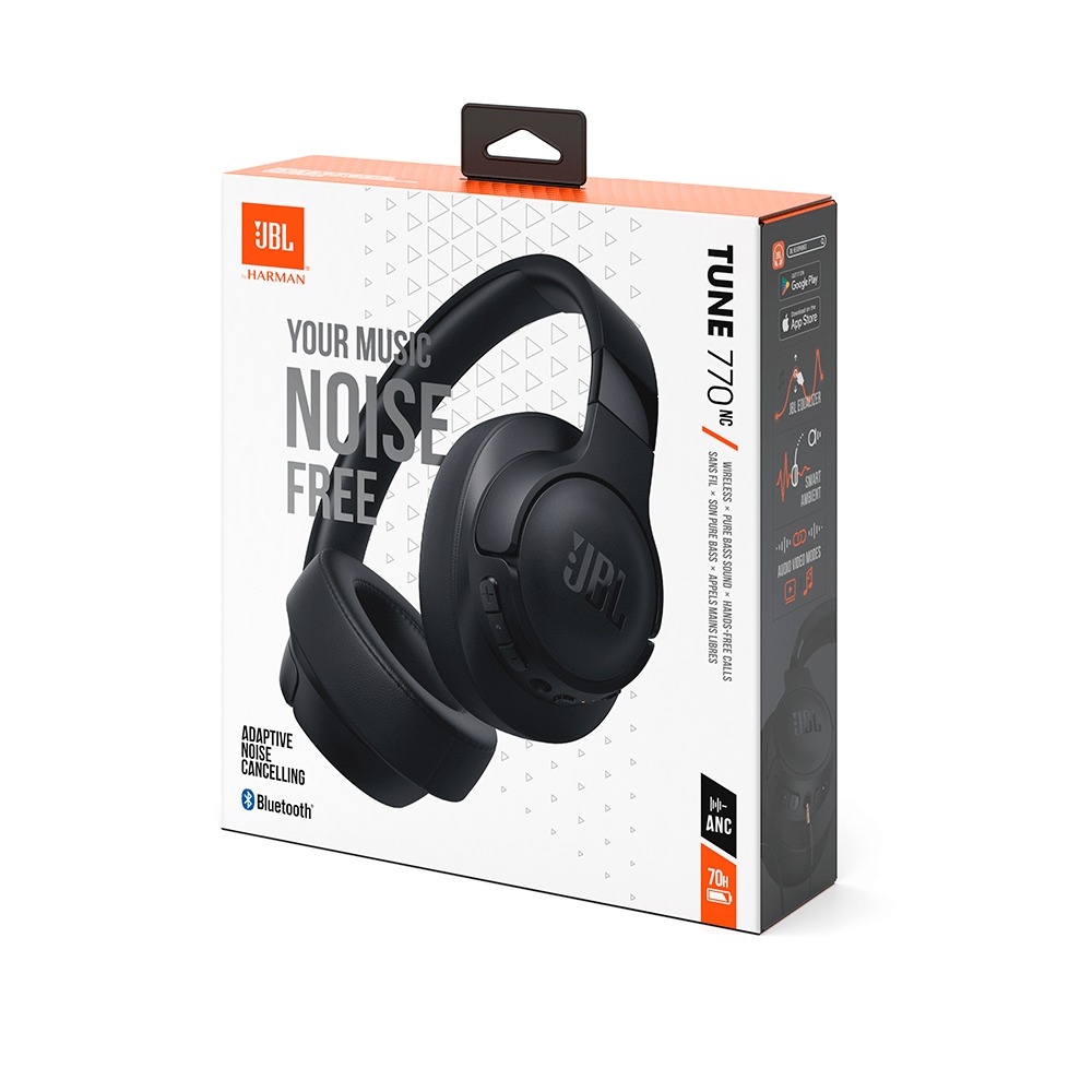 Headphone Fone de Ouvido Jbl Tune 770 Nc Original Bluetooth Anti Ruído Ativo Anc