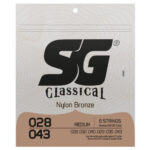Encordoamento Corda Violão Nylon Sg Classical Tensão Média