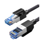 Cabo Ethernet Ugreen Cat 8, FFTP, trançado - NW153 Preto
