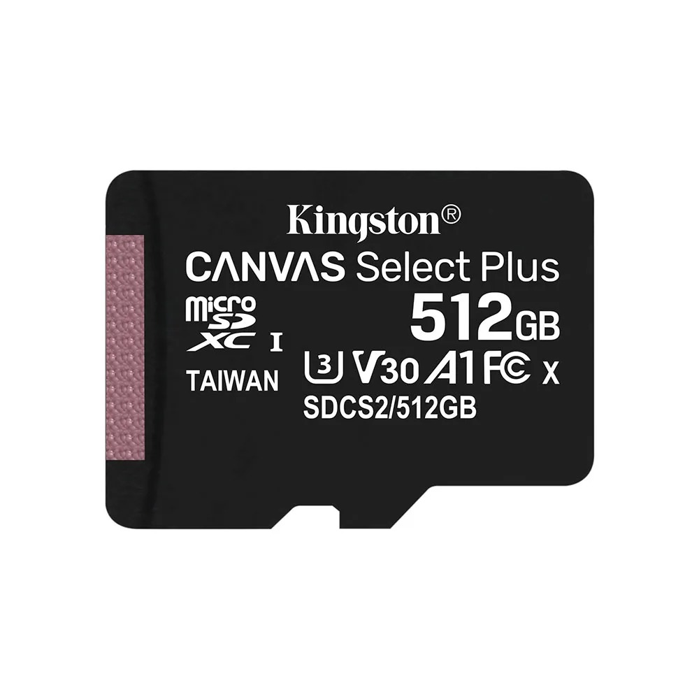 Cartão de Memória Micro SD Kingston Canvas Select Plus 512GB