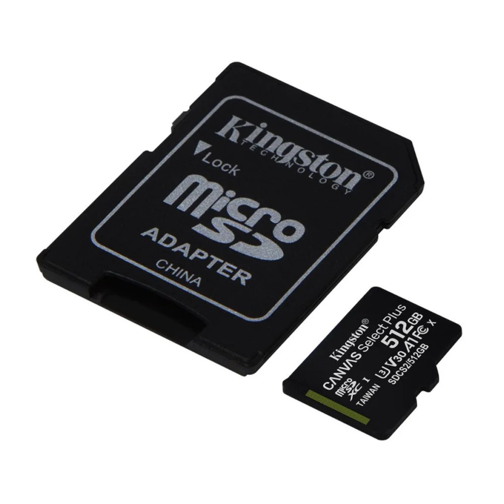 Cartão de Memória Micro SD Kingston Canvas Select Plus 512GB