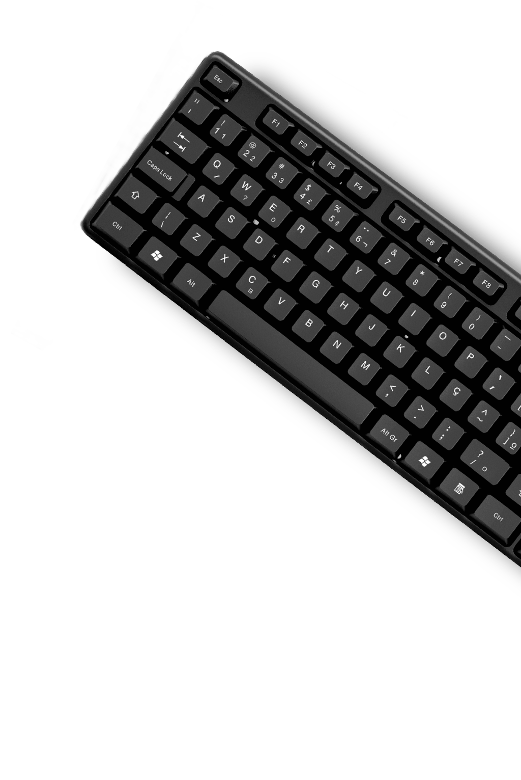 Combo Teclado e Mouse com Fio Kross KE-KM400 V1 Preto – Conforto e Desempenho para PC e Notebook (1)