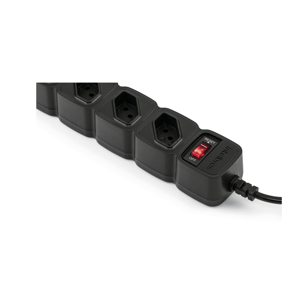 Filtro de Linha Intelbras EPE 205 Preto Bivolt 5 Tomadas (1)