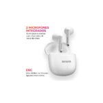 Fone De Ouvido Aws-eb-05-w Earbud Branco Aiwa Bivolt Branco