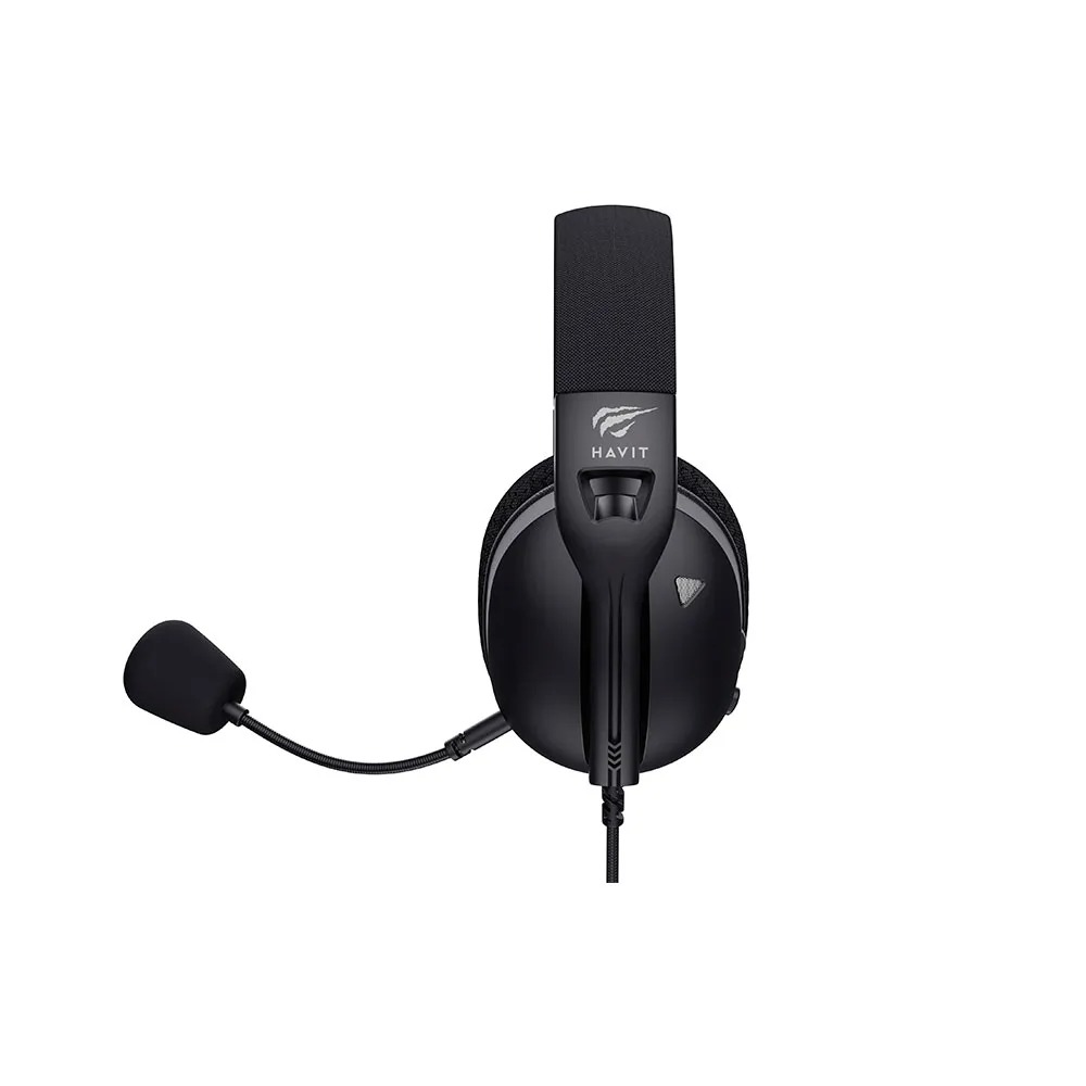 Headset HAVIT FUXI-H5D, 3.5MM, Drivers de 50MM. Black