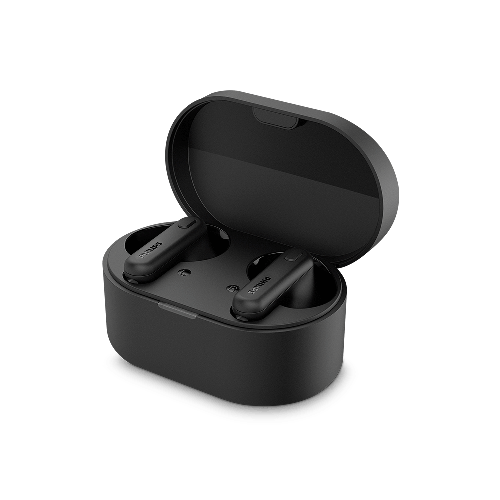 Fone de Ouvido Bluetooth Philips TAT1108BK 00 TWS Preto