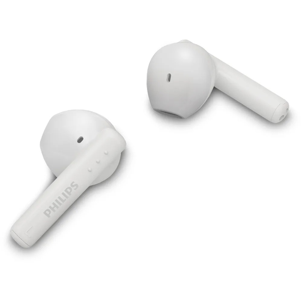 Fone de Ouvido TWS Philips TAT1139WT, Drivers 13mm, Bluetooth 5.4