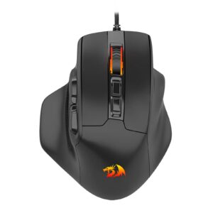 Mouse Gamer Redragon, 12400 DPI, USB, 7 Botões - M806-RGB Preto