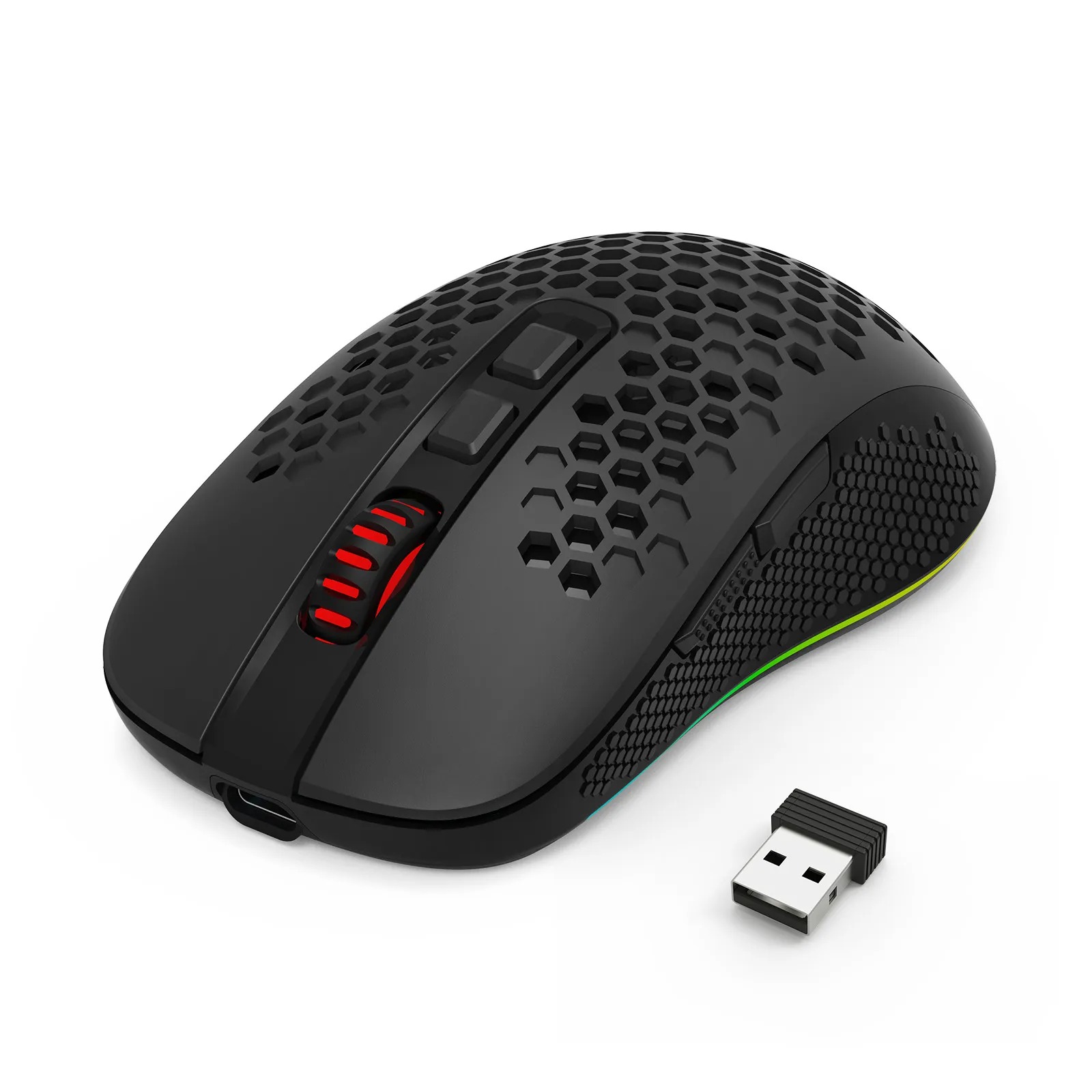 Mouse Gamer Redragon Hana M694 Rgb Sensor 7200 Dpi Preto