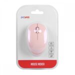 Mouse Sem Fio Mover Pink 1600Dpi - Wireless 2.4Ghz - Silent Click - Pmmwscw