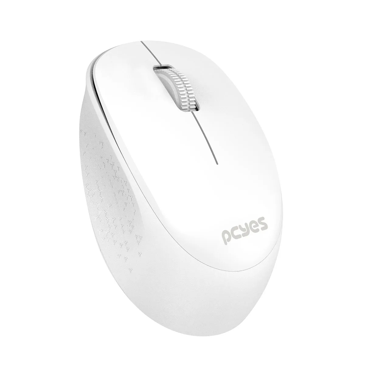 Mouse Sem Fio Mover White 1600Dpi - Wireless 2.4Ghz - Silent Click - Pmmwscw